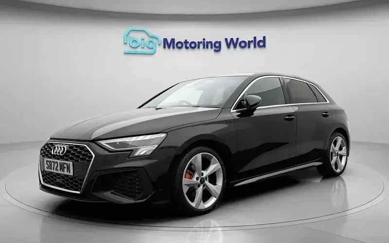 Used Audi A3 Sportback S-Line 110 HP (80 kW) 2023 Black Hatchback