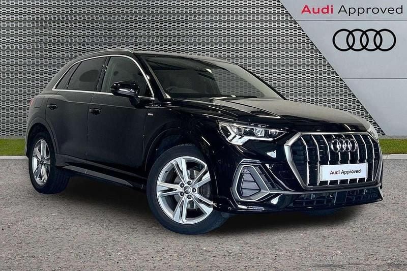 Black Used 2020 Audi Q3 S-Line SUV | £22,495 (Fair price) - Image 1/3