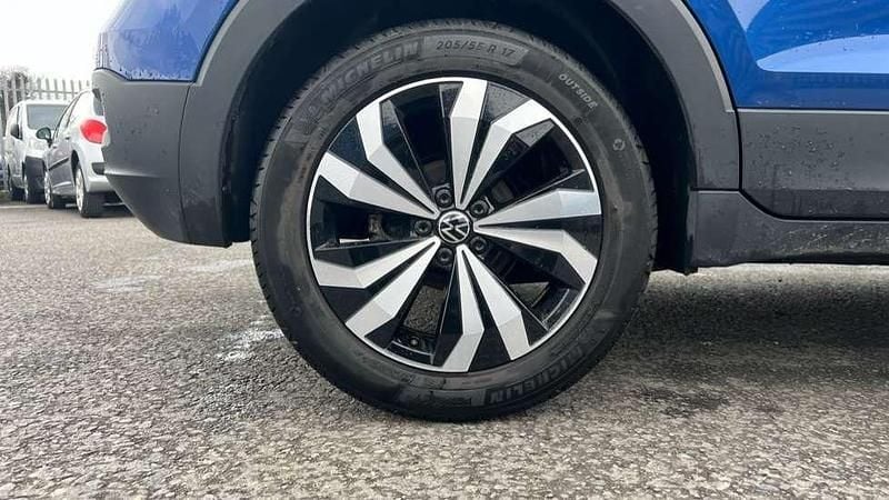 Used VW T-Cross Black Edition 110 HP (80 kW) 2023 Blue SUV