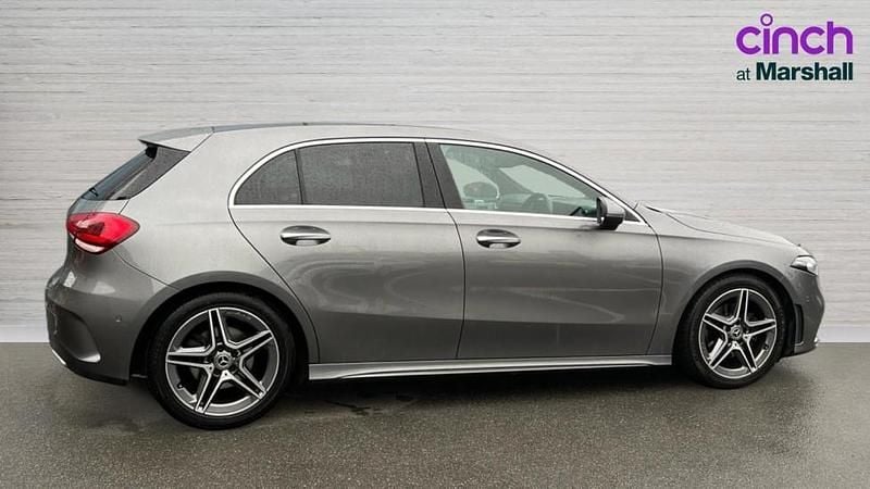 Used Mercedes A200 AMG Line Premium 163 HP (119 kW) 2019 Grey Hatchback