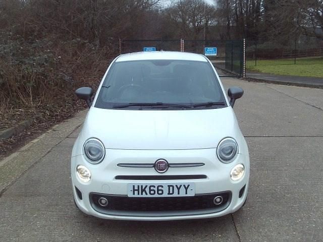 Used Fiat 500 S 69 HP (50 kW) 2017 White Hatchback