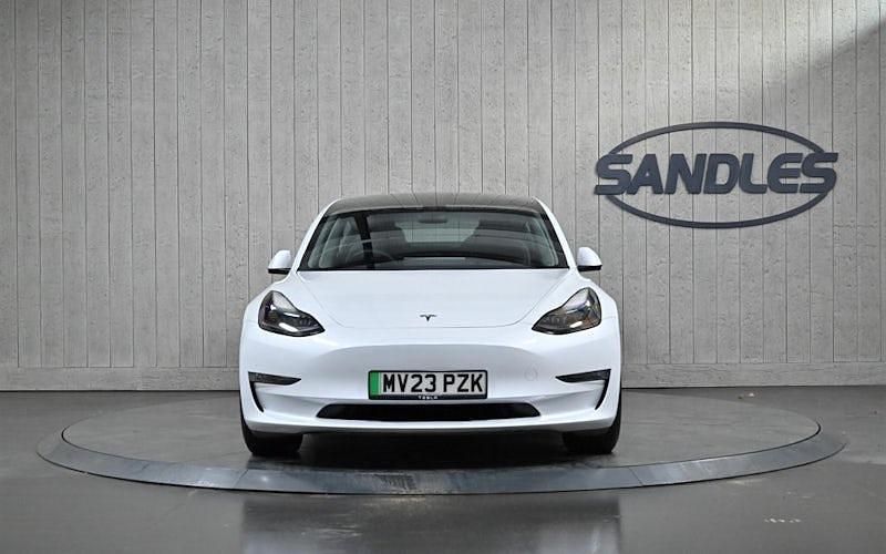 Used Tesla Model 3 Performance 461 kW (627 HP) 2023 White Sedan