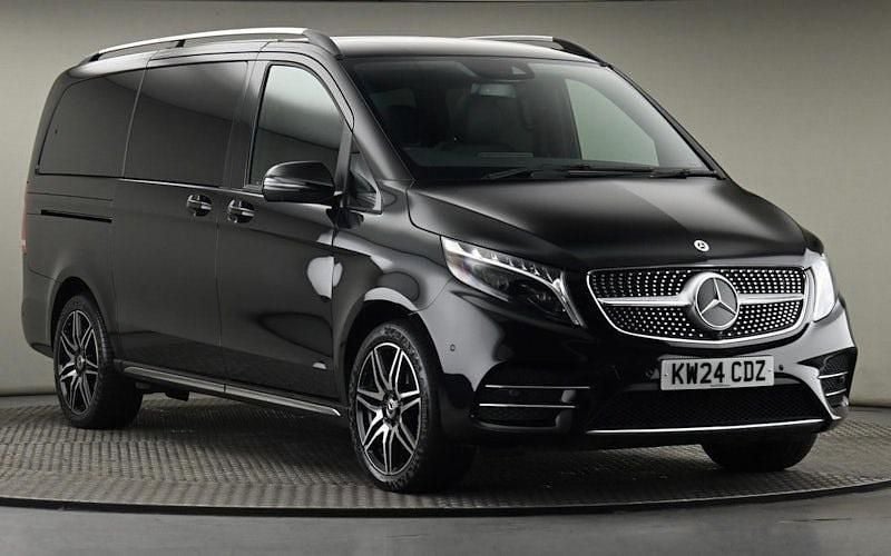 Used 2020 Mercedes V300 AMG line MPV | £64,000 (A bit pricey) - Image 1/4