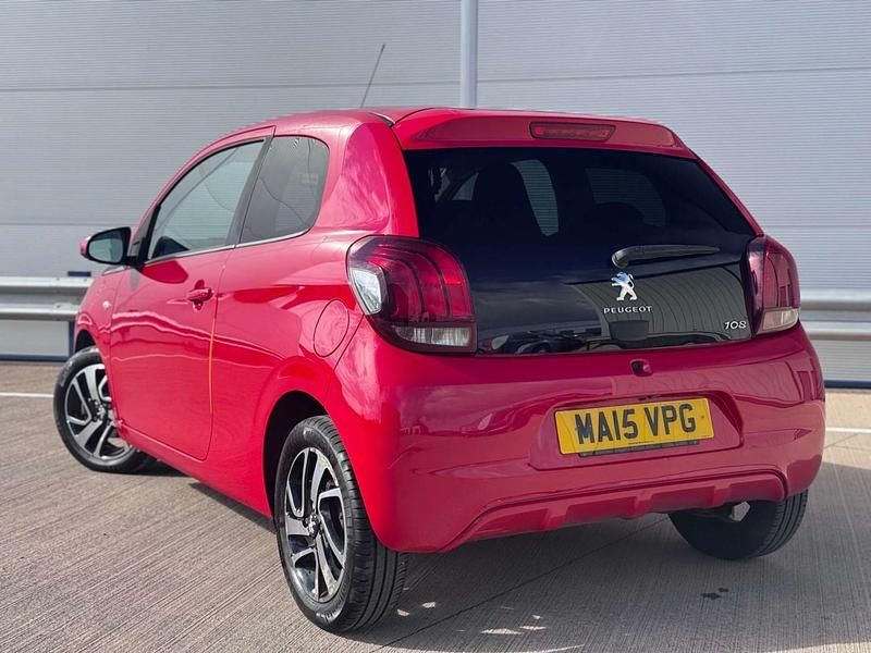 Used Peugeot 108 Allure 2015 Red Hatchback