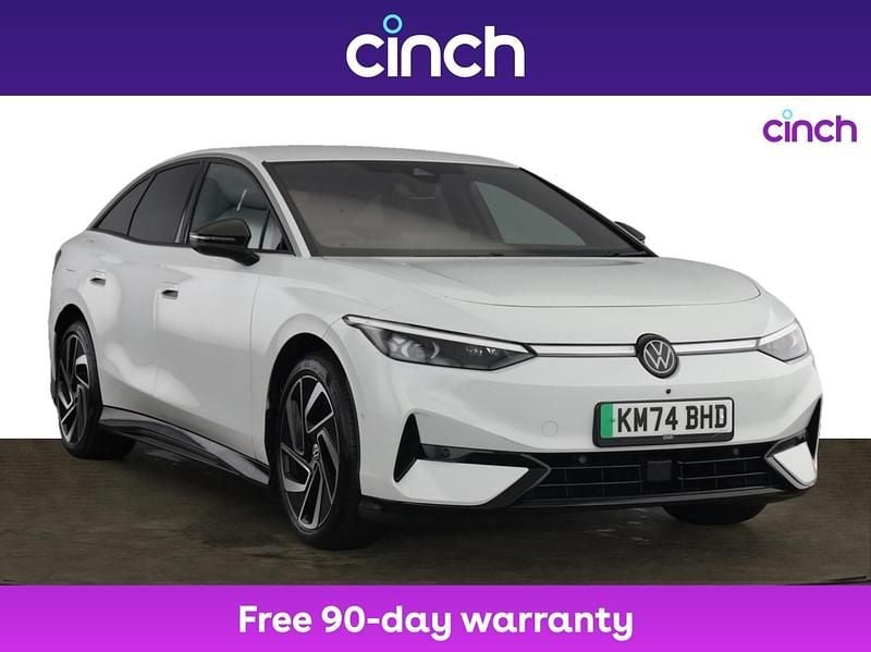 White Used 2024 VW ID.7 Pro Sedan | £29,749 (Good price) - Image 1/3