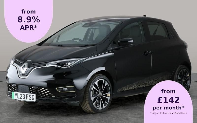 Black Used 2022 Renault Zoe Iconic Hatchback | £11,117 (Fair price) - Image 1/2