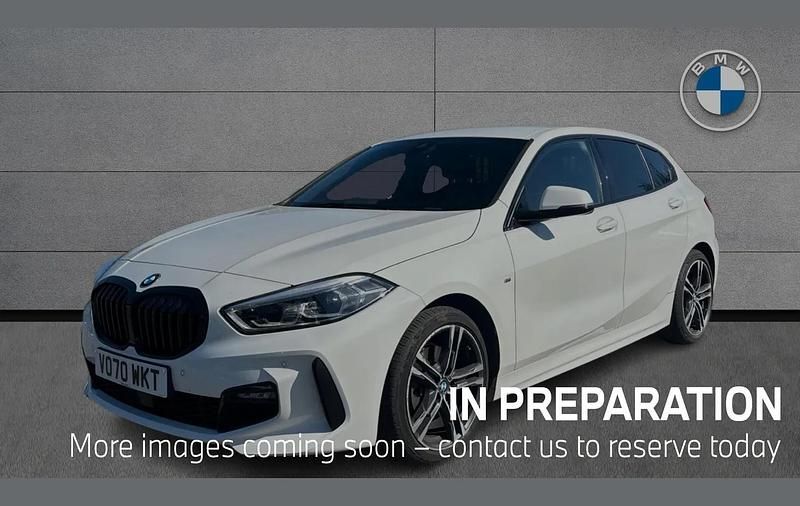 Used BMW 118 M Sport 138 HP (101 kW) 2020 White Hatchback