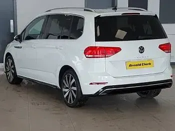 Used VW Touran R-line 150 HP (110 kW) 2022 White MPV