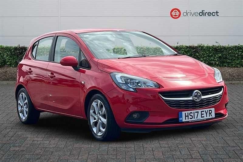 Red Used 2017 Vauxhall Corsa Hatchback | £5,848 (Fair price) - Image 1/4