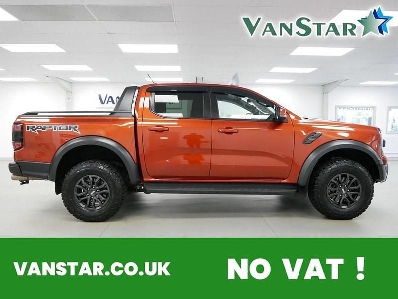 Orange Used 2024 Ford Ranger Raptor Pickup | £47,589 (Good price) - Image 1/4
