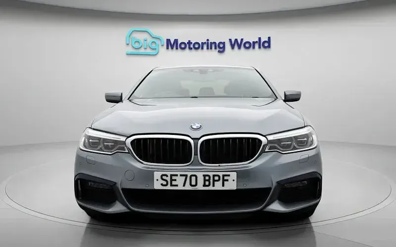 Used BMW 530 M Sport 265 HP (194 kW) 2020 Blue Sedan