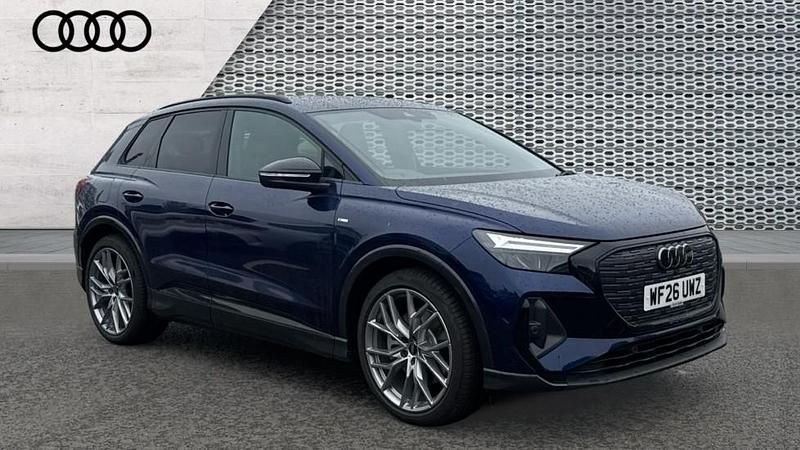 New Audi Q4 e-tron Black Edition 210 kW (286 HP) 2026 Blue SUV