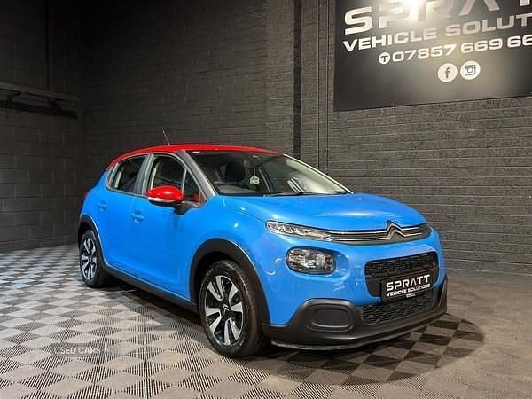 Used Citroën C3 Feel 2017 Blue Hatchback