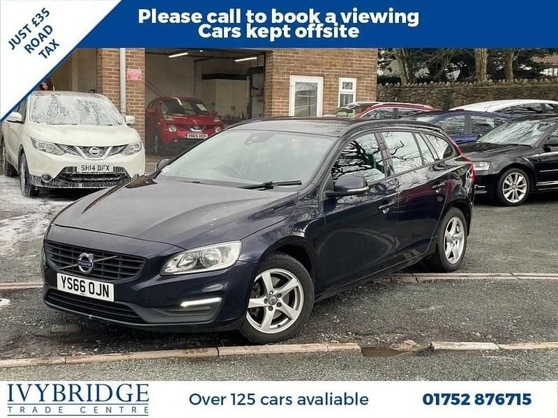 Used Volvo V60 Business Edition 190 HP (139 kW) 2016 Blue Estate