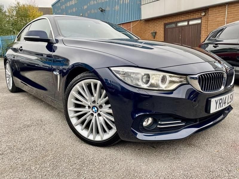 Used BMW 428 Luxury Line 2014 Blue Coupe