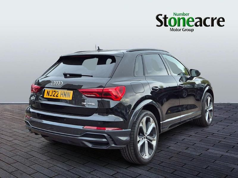 Used Audi Q3 Black Edition 150 HP (110 kW) 2022 Black SUV