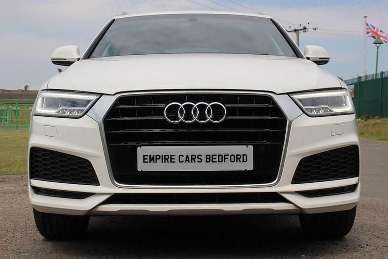 Used Audi Q3 S-Line 150 HP (110 kW) 2018 White SUV