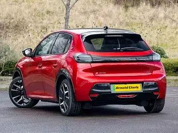 New Peugeot e-208 GTi 100 kW (136 HP) 2026 Red Hatchback