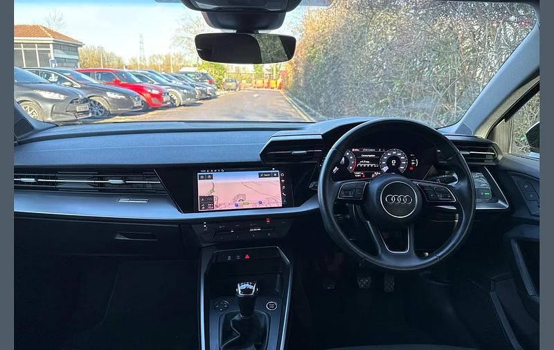 Used Audi A3 147 HP (108 kW) 2022 Black Sedan