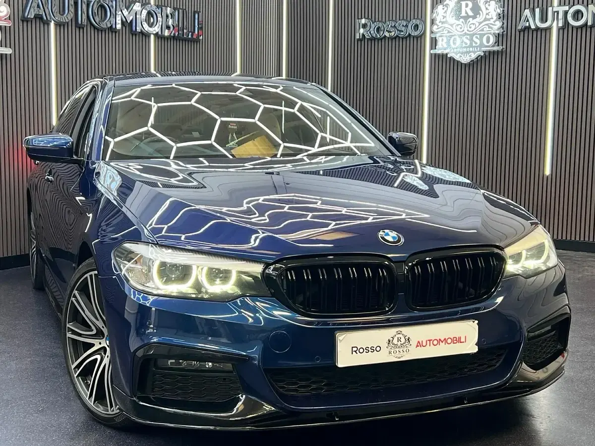 Used BMW 530e M Sport 252 HP (185 kW) 2019 Blue Sedan