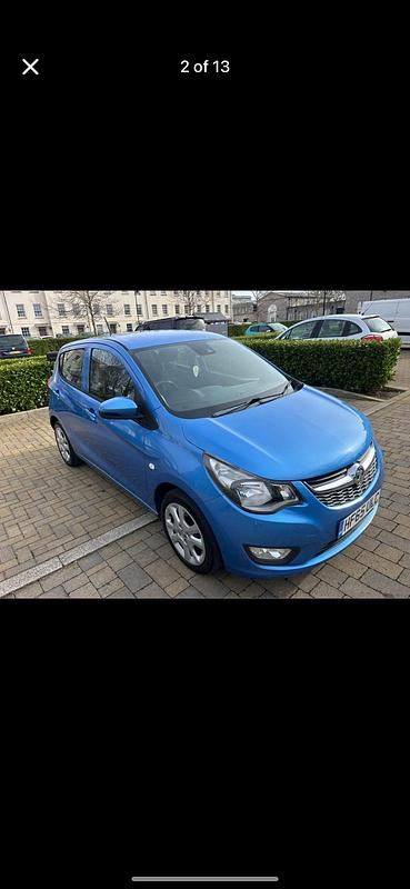 Used Vauxhall Viva 75 HP (55 kW) 2015 Blue Hatchback