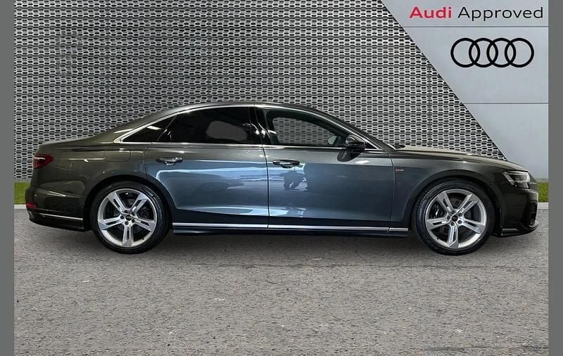 New Audi A8L S-Line 281 HP (206 kW) 2025 Grey Sedan