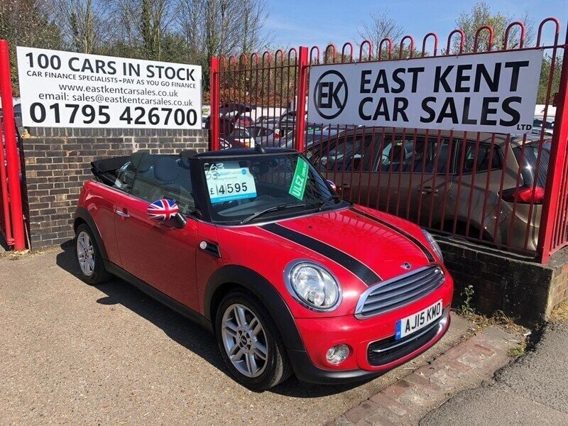 Red Used 2015 Mini Cooper Cabriolet Cabriolet | £4,000 (Fair price) - Image 1/4