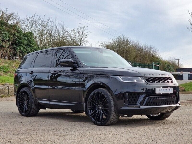 Black Used 2018 Land Rover Range Rover Sport HSE SUV | £24,995 (Fair price) - Image 1/4