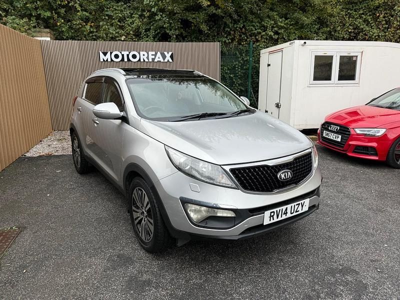 Used Kia Sportage 115 HP (84 kW) 2014 Silver SUV