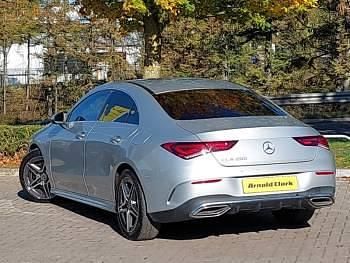 Usado Mercedes C200 AMG line 163 HP (119 kW) 2020 Prateado Coupé