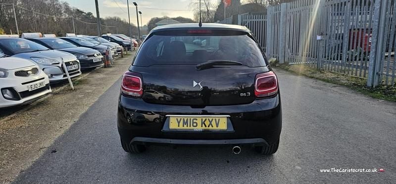 Used DS Automobiles DS3 Elegance 110 HP (80 kW) 2016 Black Hatchback