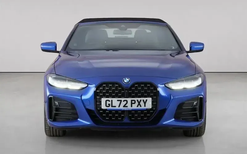 Used BMW M440 340 HP (250 kW) 2022 Blue Cabriolet