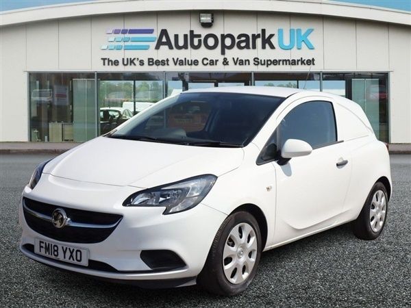White Used 2018 Vauxhall Corsa S Van | £9,594 (Expensive) - Image 1/1