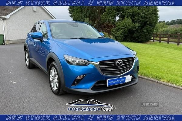 Blue Used 2019 Mazda CX-3 SUV | £13,495 (Fair price) - Image 1/4
