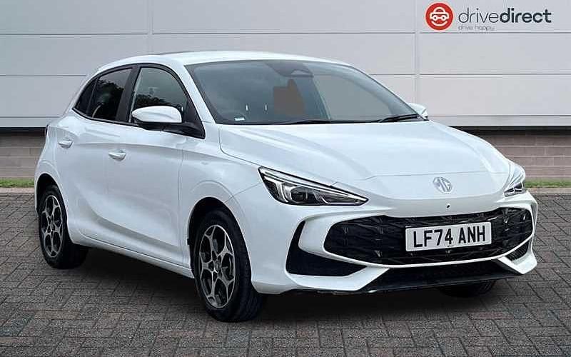 Used MG MG3 Trophy 194 HP (142 kW) 2025 White Hatchback
