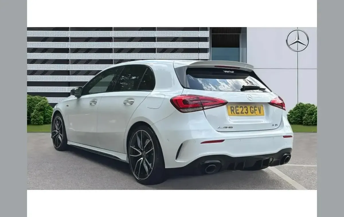 Used Mercedes A35 AMG Premium 306 HP (225 kW) 2023 White Hatchback