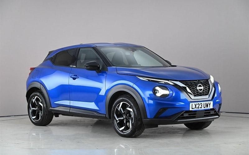 Used Nissan Juke N-Connecta 114 HP (83 kW) 2023 Blue SUV