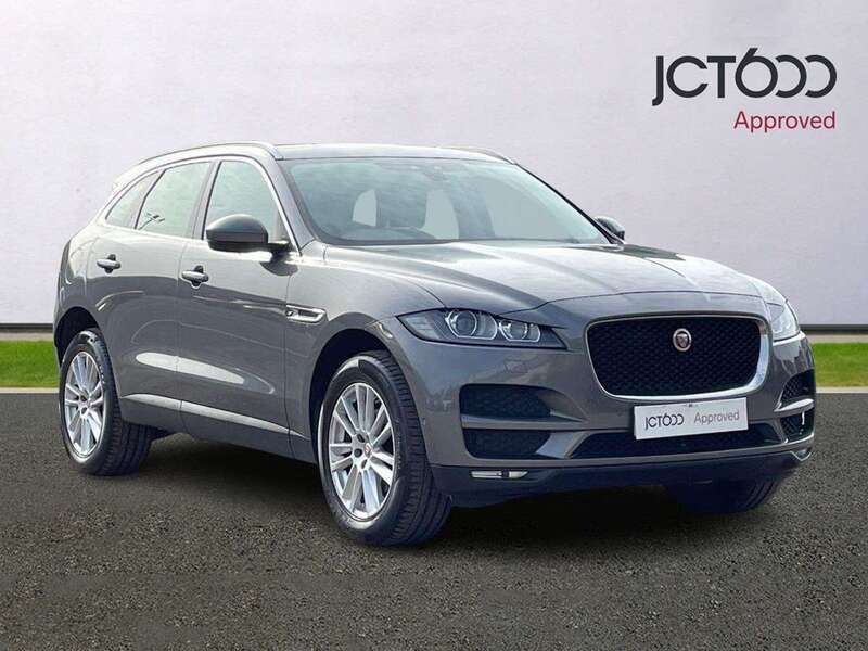 Grey Used 2019 Jaguar F-Pace Portfolio SUV | £18,282 (Fair price) - Image 1/4