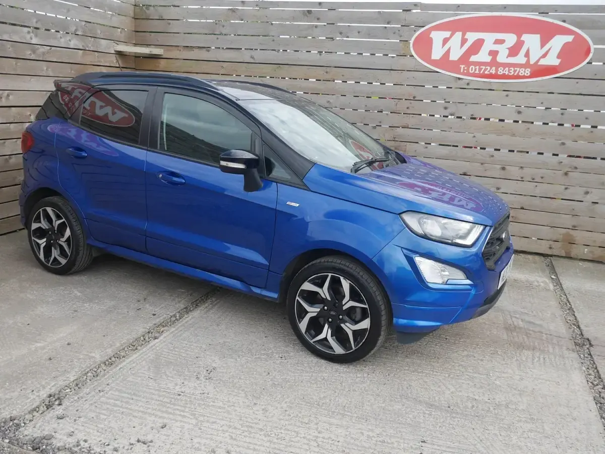 Used Ford Ecosport ST-Line 125 HP (91 kW) 2018 Blue SUV