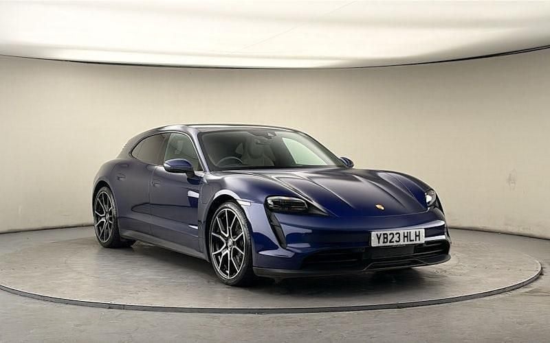 Used Porsche Taycan Sport Turismo 300 kW (408 HP) 2023 Gentian blue Estate