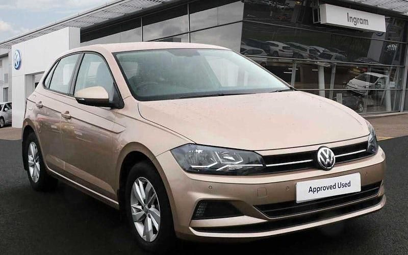 Used VW Polo SE 65 HP (47 kW) 2018 Beige Hatchback