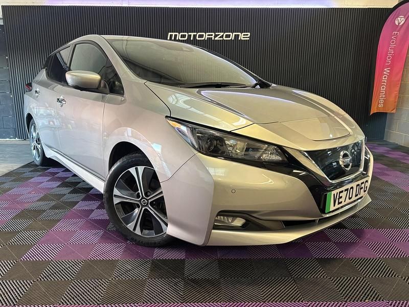 Silver Used 2020 Nissan Leaf N-Connecta Hatchback | £8,995 (Fair price) - Image 1/4