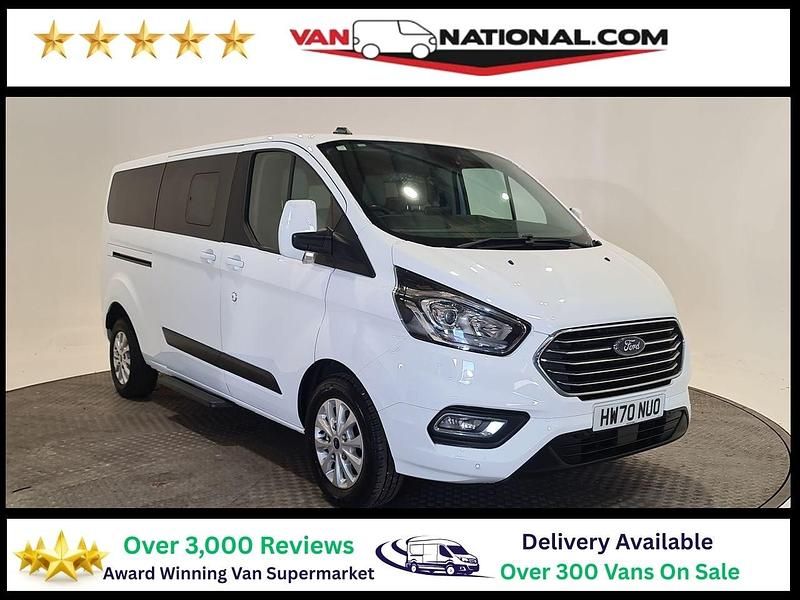 Used Ford Tourneo Custom Zetec 105 HP (77 kW) 2020 White Van