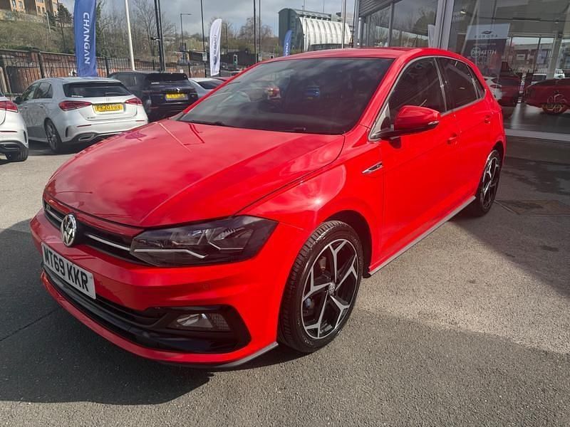Used VW Polo R-line 2019 Red Hatchback
