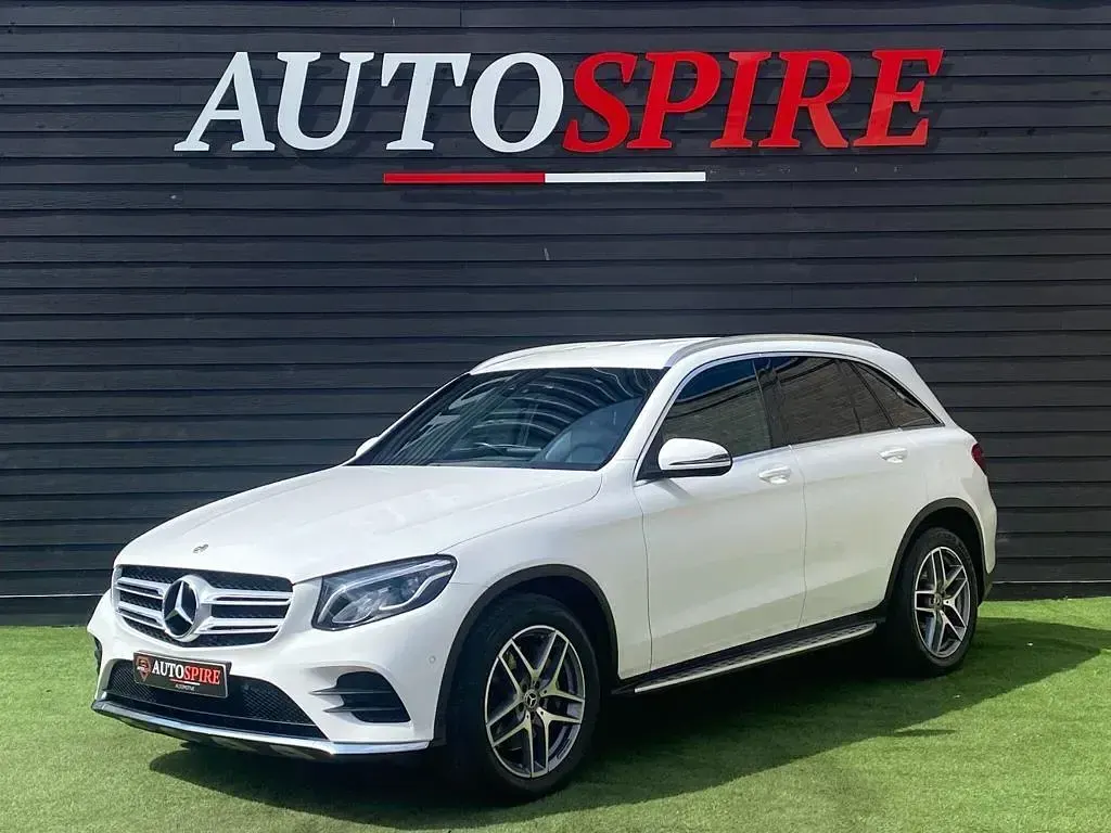 Used Mercedes GLC220 AMG line 2017 White SUV