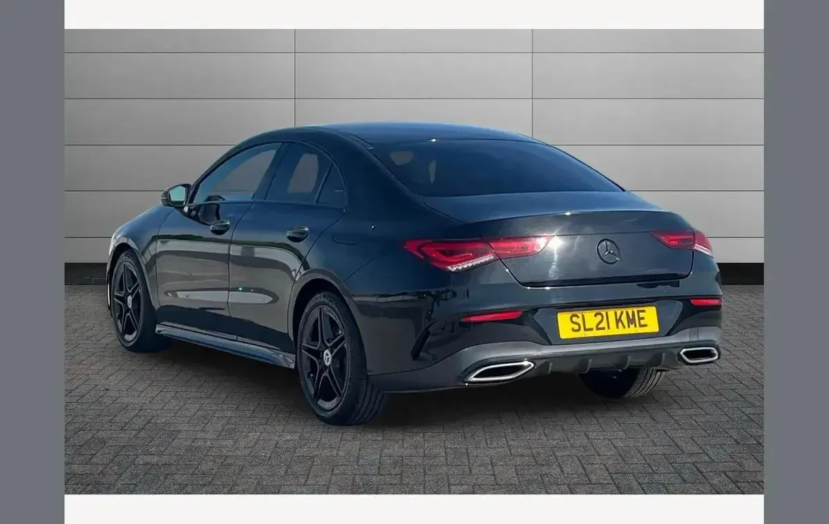 Used Mercedes CLA250 AMG line 224 HP (164 kW) 2021 Cosmos black Sedan