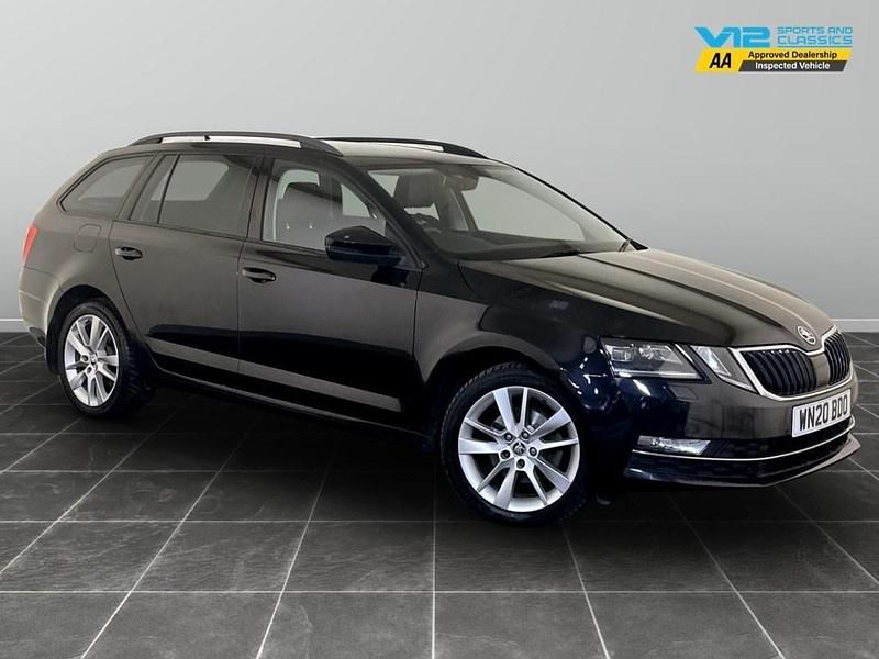 Black Used 2020 Skoda Octavia SE L Estate | £8,695 (Good price) - Image 1/2
