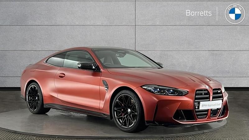 Orange Used 2023 BMW M4 Competition Edition Coupe | £64,990 (Expensive) - Image 1/4