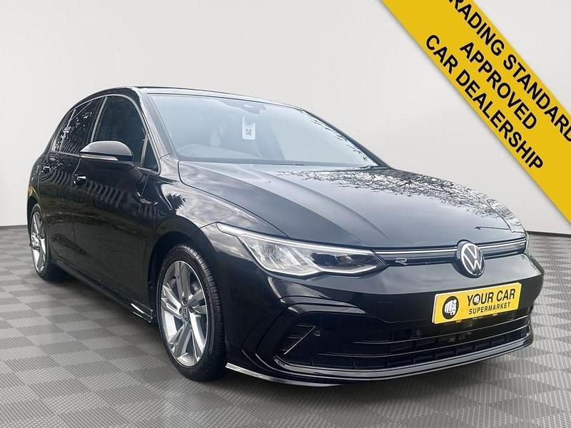 Used VW Golf VII R-line 150 HP (110 kW) 2021 Black Hatchback
