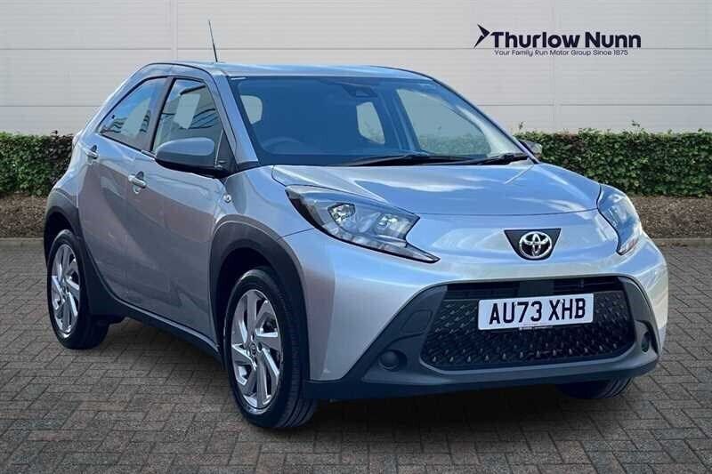 Silver Used 2023 Toyota Aygo PURE Hatchback | £14,000 (Fair price) - Image 1/4